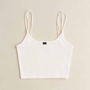 NWOT Double Strap White Camisole